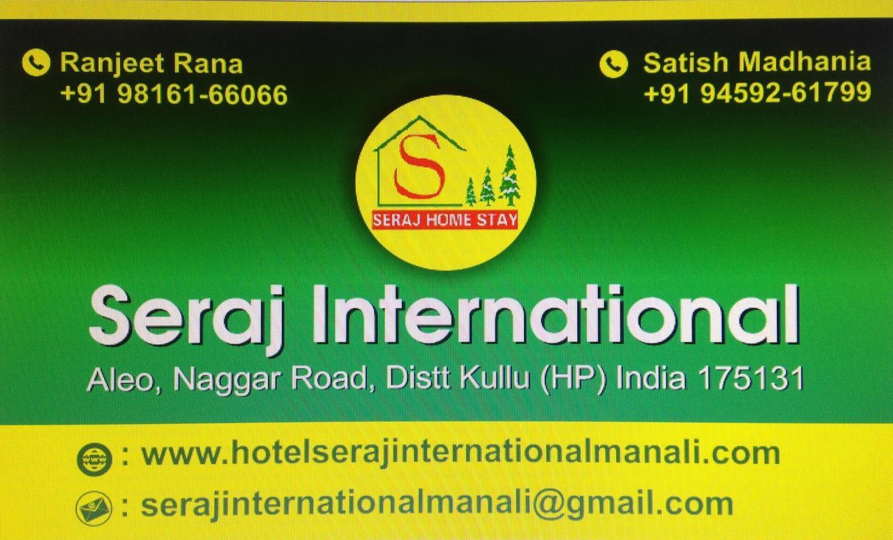 Seraj International Manali  Exterior photo